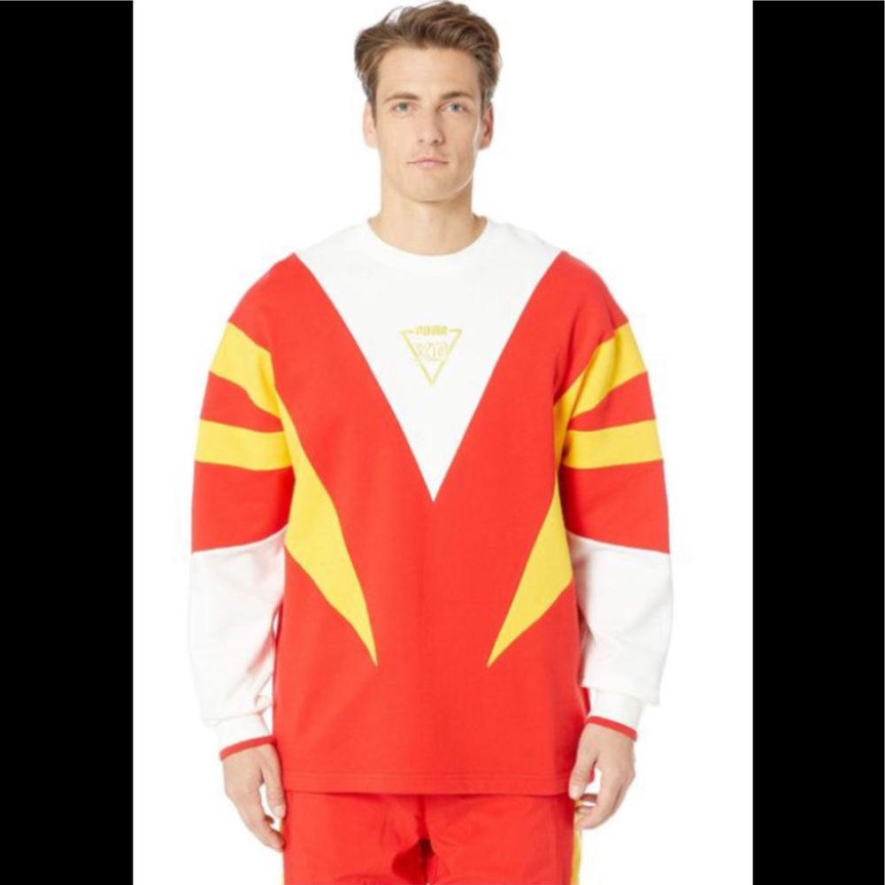NWT $90 Puma x The Weekend Color-Block Sweatshirt